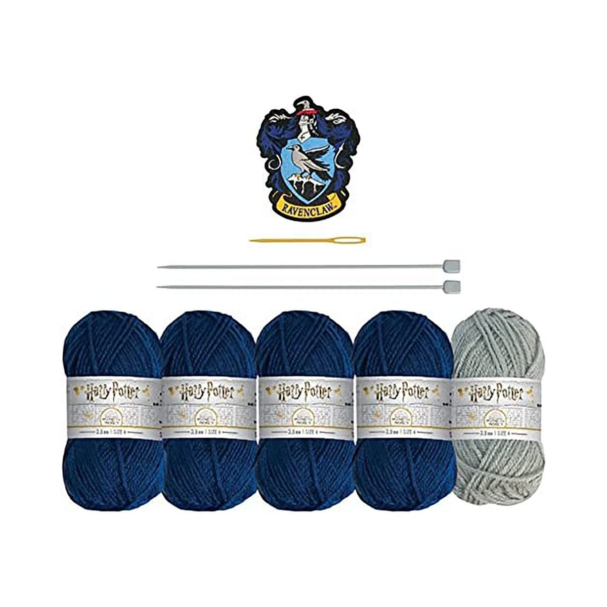 Harry Potter - Infinity Scarf Knitting Kit - Ravenclaw