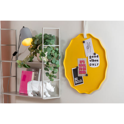 Memobord rond 51 cm ijzer