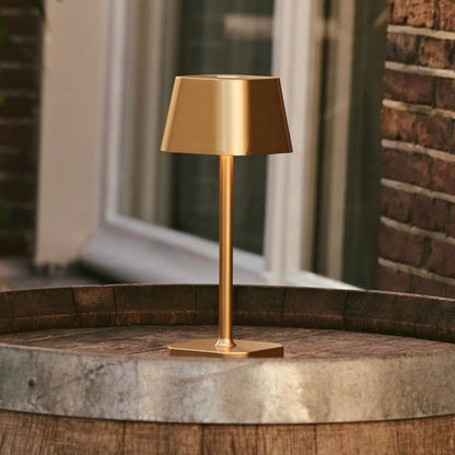 Tafellamp goud draadloos dimbaar 30 cm