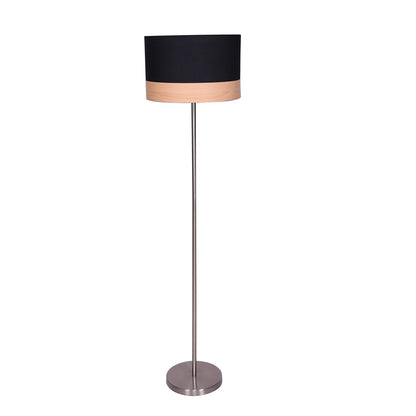 Floor lamp round black Ø 38 cm