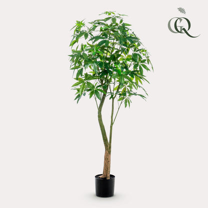 Kunstplant Geldboom Pachira Aquatica 180 cm groen