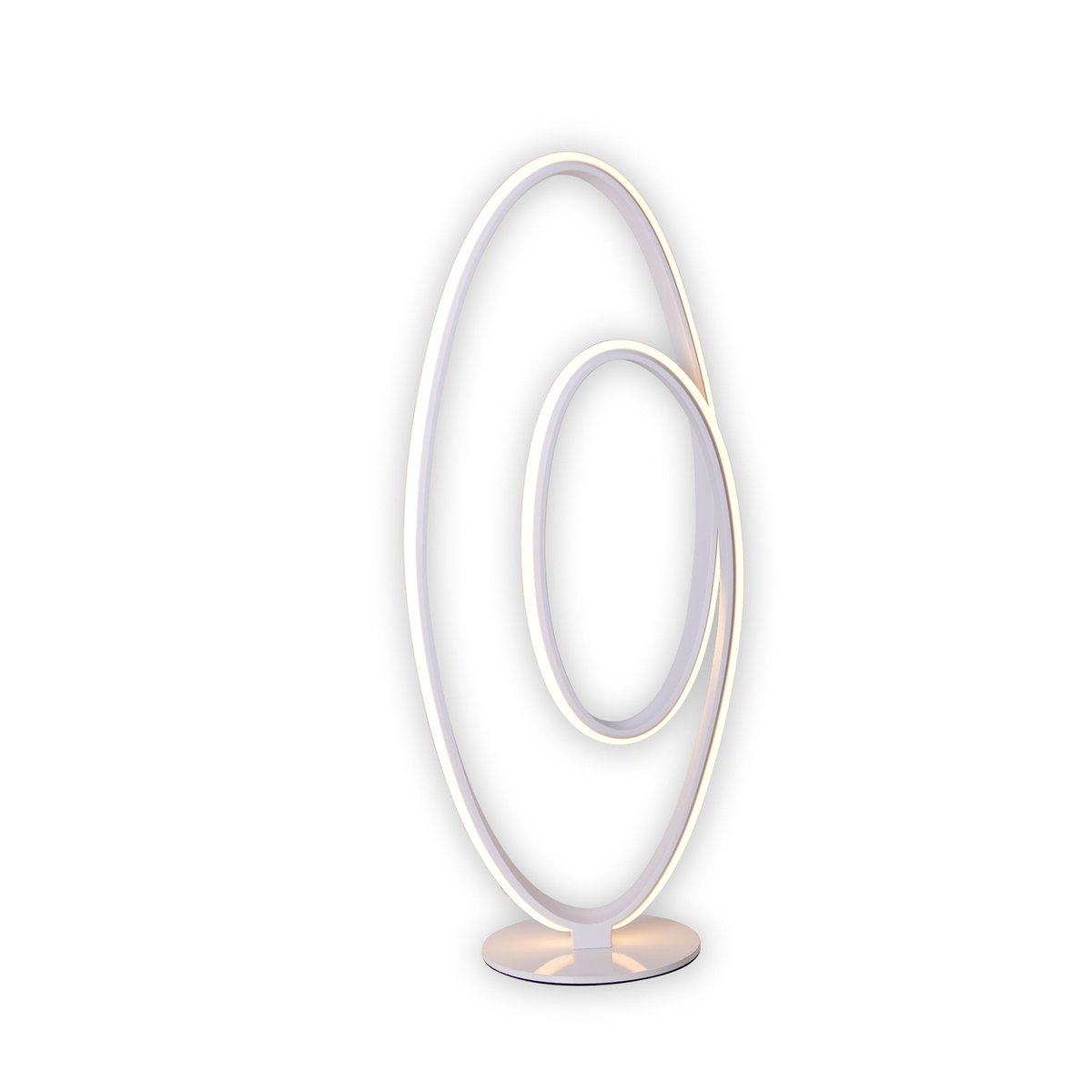 Tafellamp led 60 cm wit golvend ontwerp