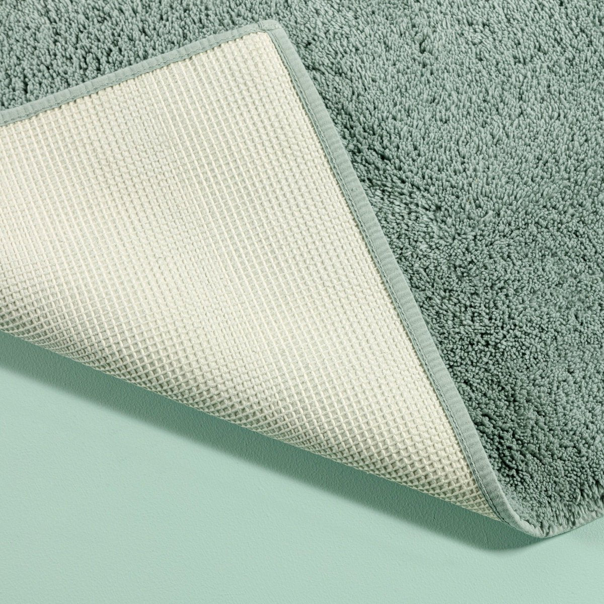 Bidetmat 60x60 cm katoen sea green