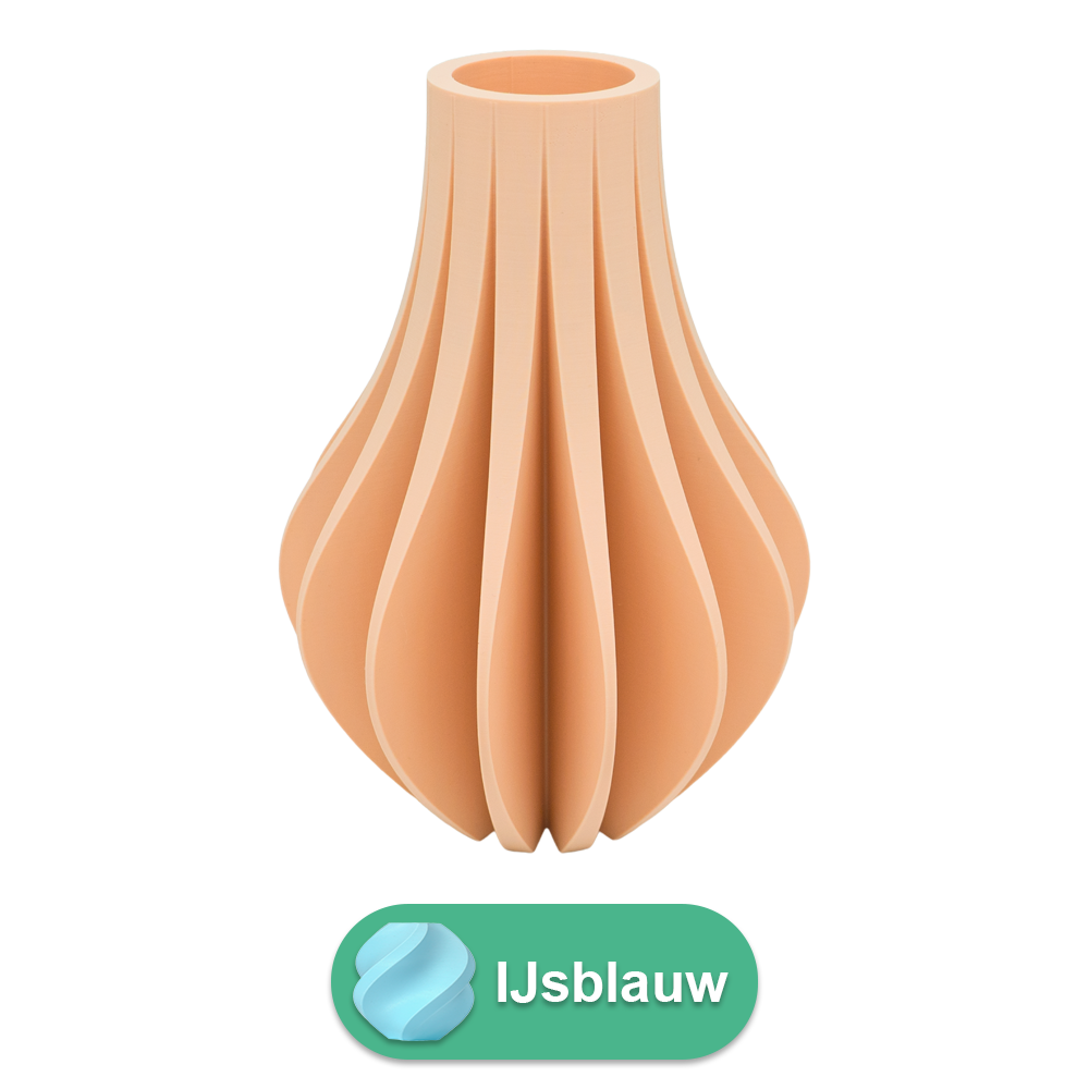 Aventa 3D vaas - 3D geprinte vaas - Duurzaam PLA - Geschikt voor kunstbloemen