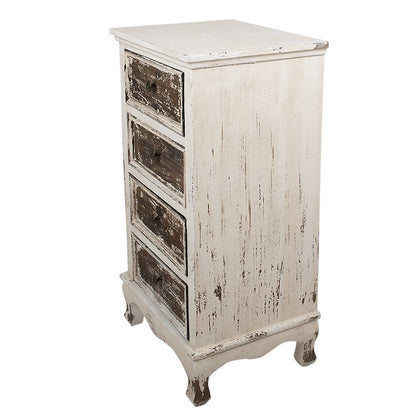 Dressoir 44x35x81 cm beige hout