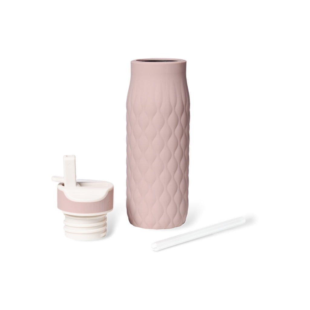 Nima siliconen drinkfles 400 ml woodrose