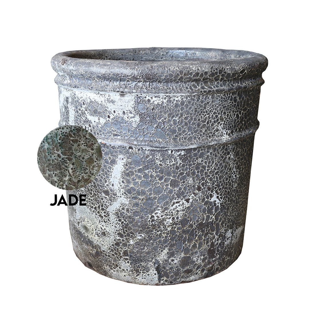 Plantenpot keramiek groen Ø57x57 cm