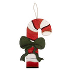 Christmas Ornament Candy Cane 25x1x39 cm Red Wood