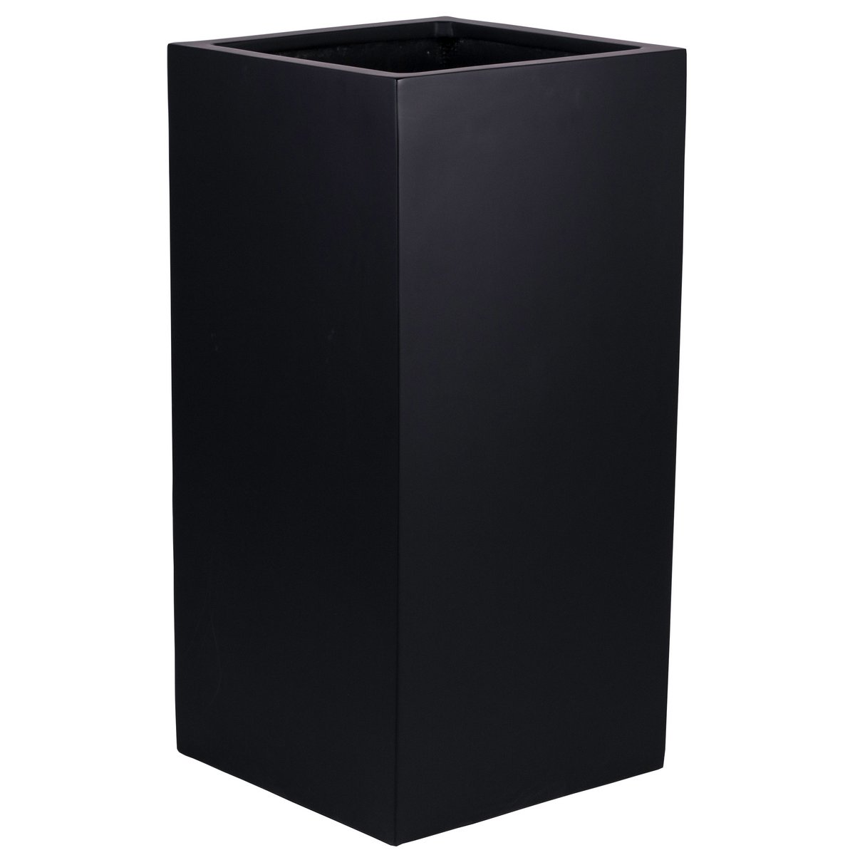 Plantenbak zuil Michigan black 40x40x80 cm