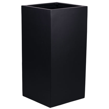 Plantenbak zuil Michigan black 40x40x80 cm