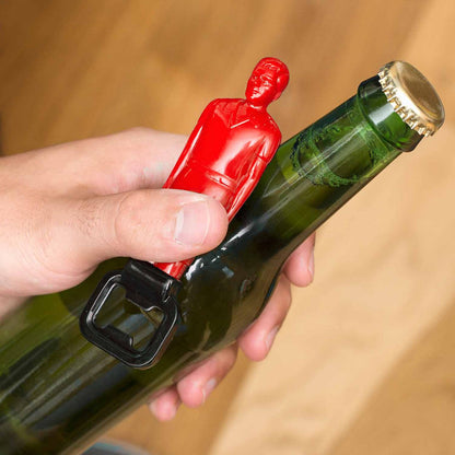 Bottle opener "Foosball character" (red)