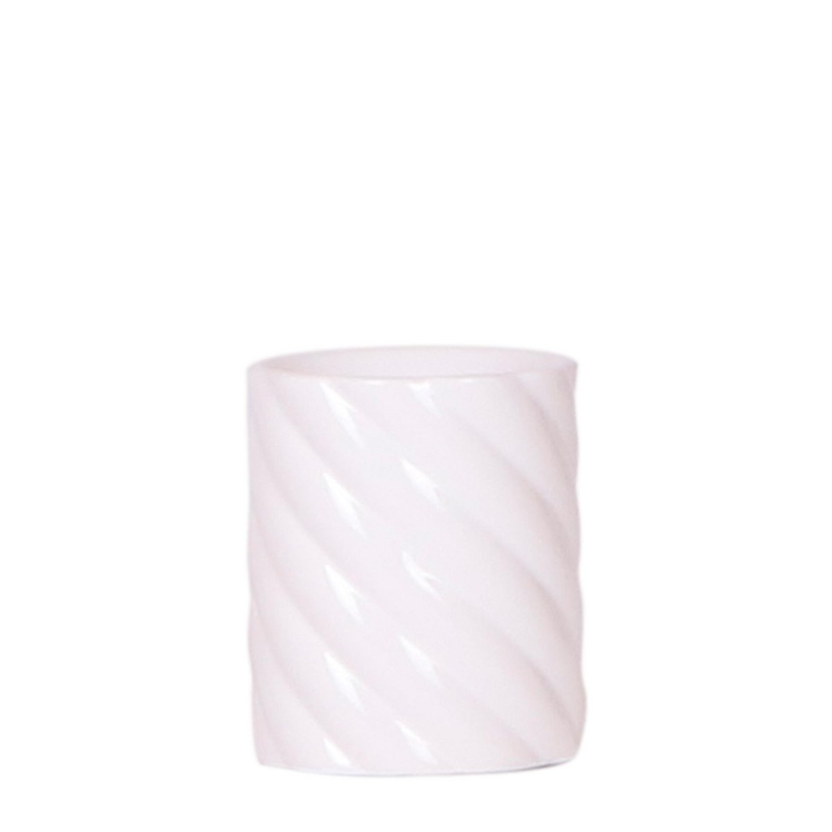 Sierpot keramiek Ø6 cm wit
