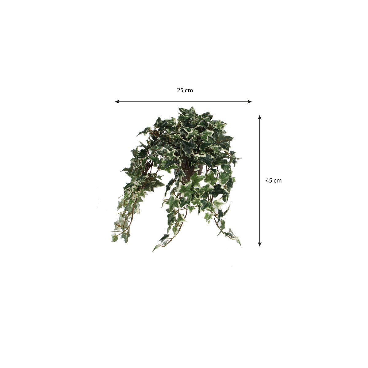 Artificial Hanging Plant Ivy Green