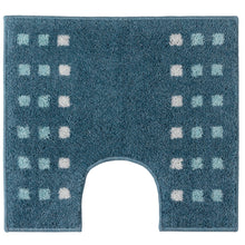 Badmat 55x60 cm acryl blauw