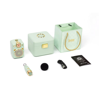 Divoom Fairy-OK - Bluetooth speaker with microphone - Green