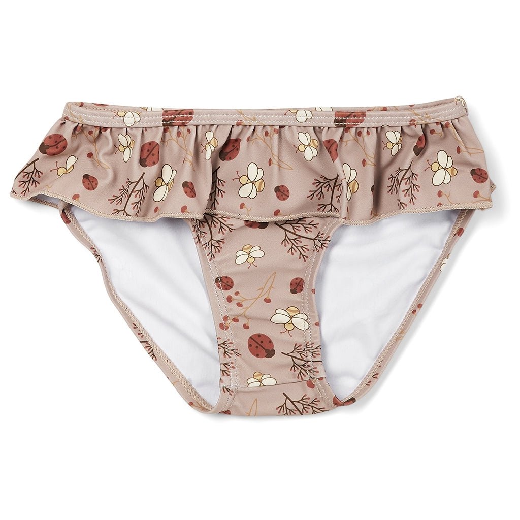 Zana Bikini bloemenprint zandkleur UPF 50+