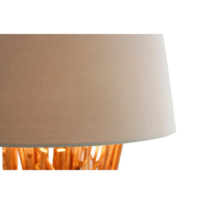 Vloerlamp drijfhout naturel/wit 175 cm