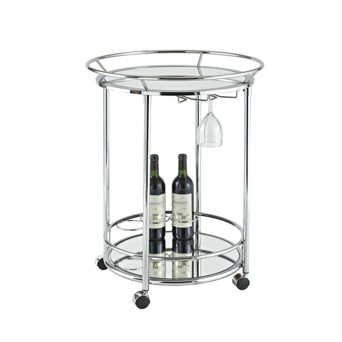 Serveertafel rond RVS D.57 cm