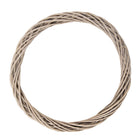 Decoratiekrans rotan Ø 50x5 cm bruin