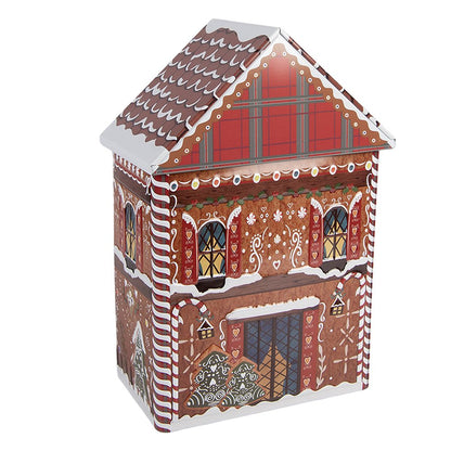 Bewaarblik 14x9x21 cm metaal bruin