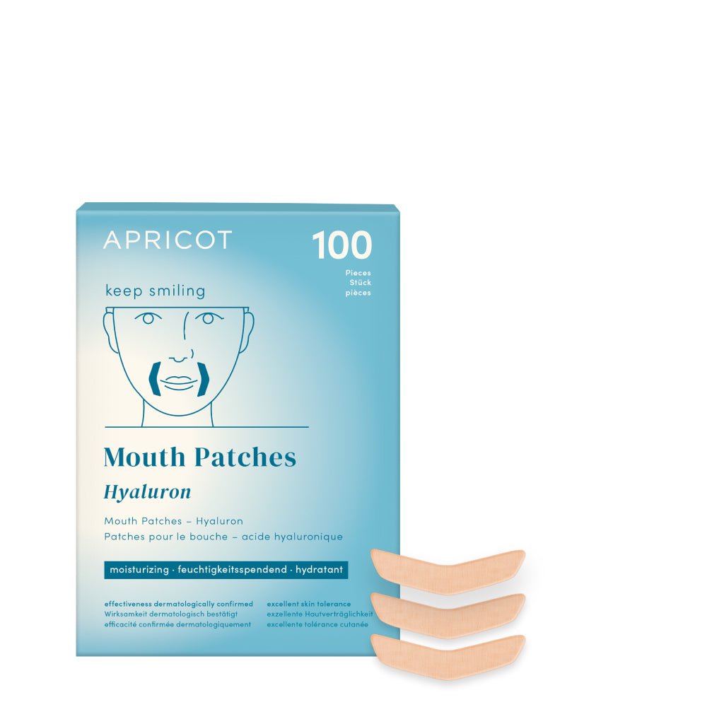 Apricot mondpleisters hyaluronzuur katoen
