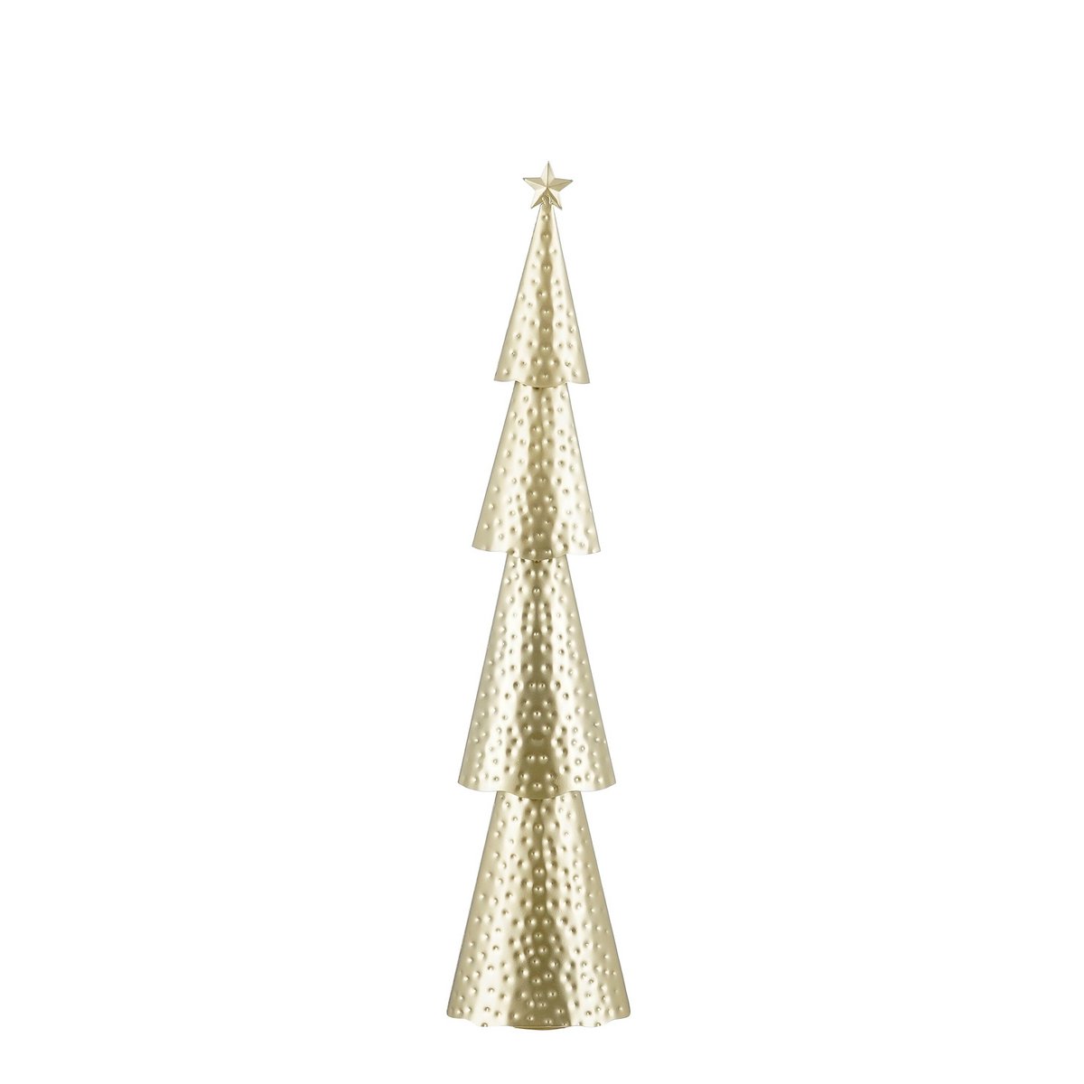 Kerstboom ijzer 68 cm goud