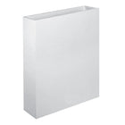 Plantenbak 74x23x92 cm hoogglans wit MDF