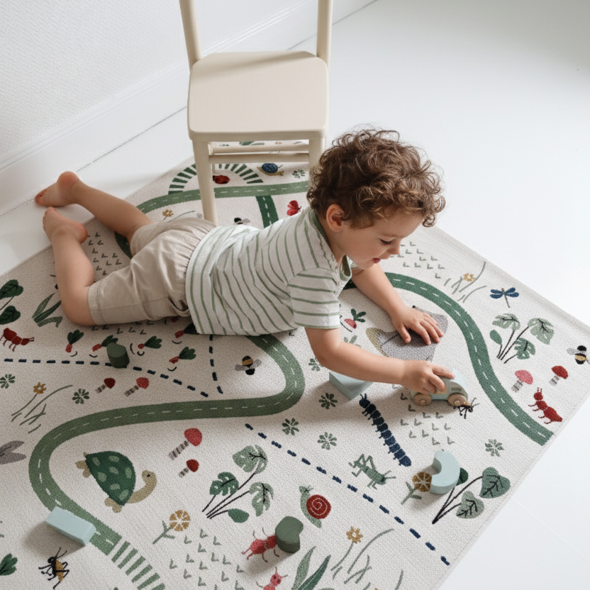 Kinderspeelkleed 123x180 cm binnen en buiten