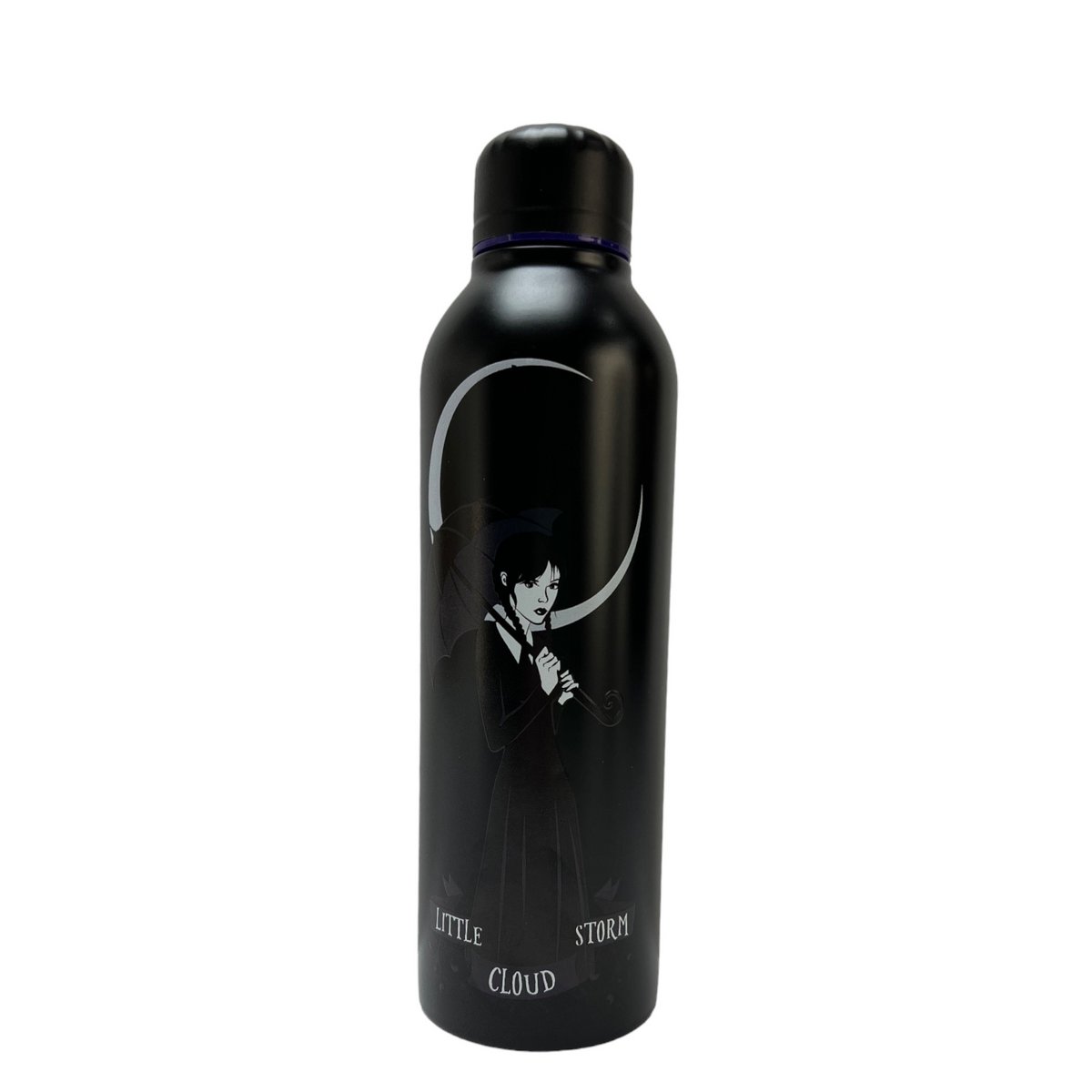 Stalen fles 700ml zwart
