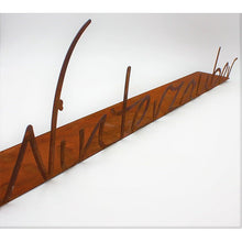 Wintermagisch decoratief bord in patina | Winterdecoratie vintage