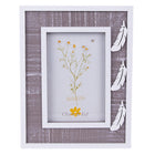 Fotolijst 10x15 cm grijs wit hout