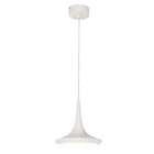 LED Pendant Light Oslo 22 Cm Aluminum White Sleek Design