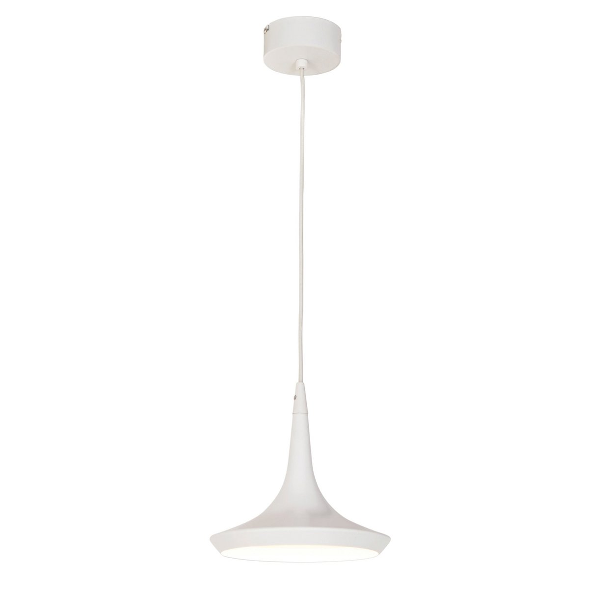 Hanglamp Oslo 22 cm aluminium wit