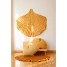 Mango Linen Ginkgo Leaf Mat Outdoor Relax Comfortable