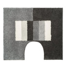 Elba Toilet Mat Grey