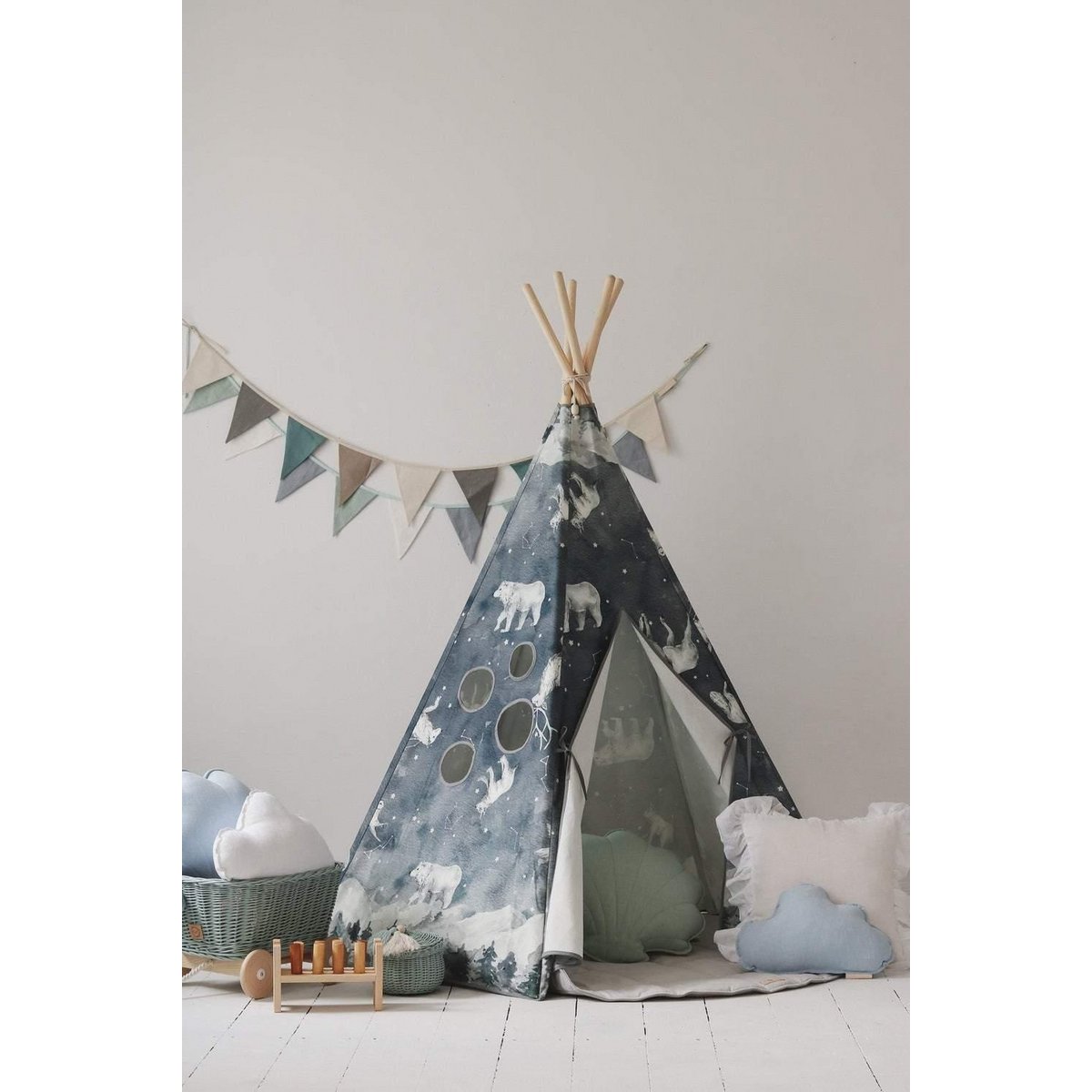 Tipi Tent Nachtelijke Hemel Voor Avontuurlijke Kleintjes