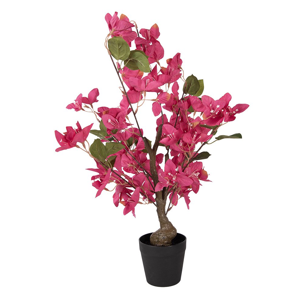 Kunstboom Bougainvillea 25x25x60 cm Roze Kunststof