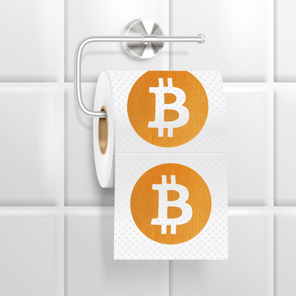 Bitcoin-designed toilet paper