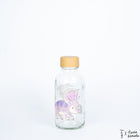 Glazen fles 0,4 l dino design
