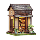 Doe-het-zelf huisje 14,1x14,7x19,2 cm hout