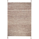 Vloerkleed wol 120x170 cm rosé