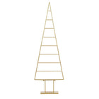 Christmas Tree Decoration - L50 x W15 x H152 cm - Metal - Gold
