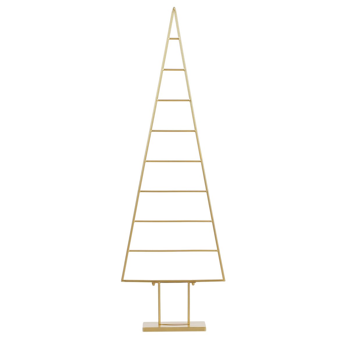 Decoratie kerstboom metaal goud 50x15x152 cm