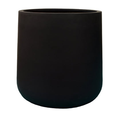 Plantenpot Portland Ø42x40 cm FiberStone zwart