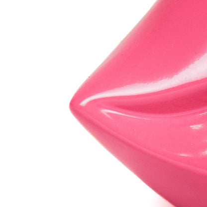 Vaas keramiek neon roze 21x19x11 cm