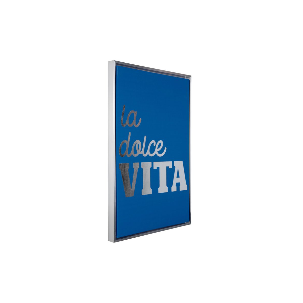 Wanddecoratie La Dolce Vita 40x60 cm blauw