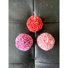 Huwelijksaandenken! Zoete Rozenbal | 100% natuurlijke Eco Raapzaadwas Geurkaarsen | Woondecoratie/cadeau-idee | gemaakt in Duitsland