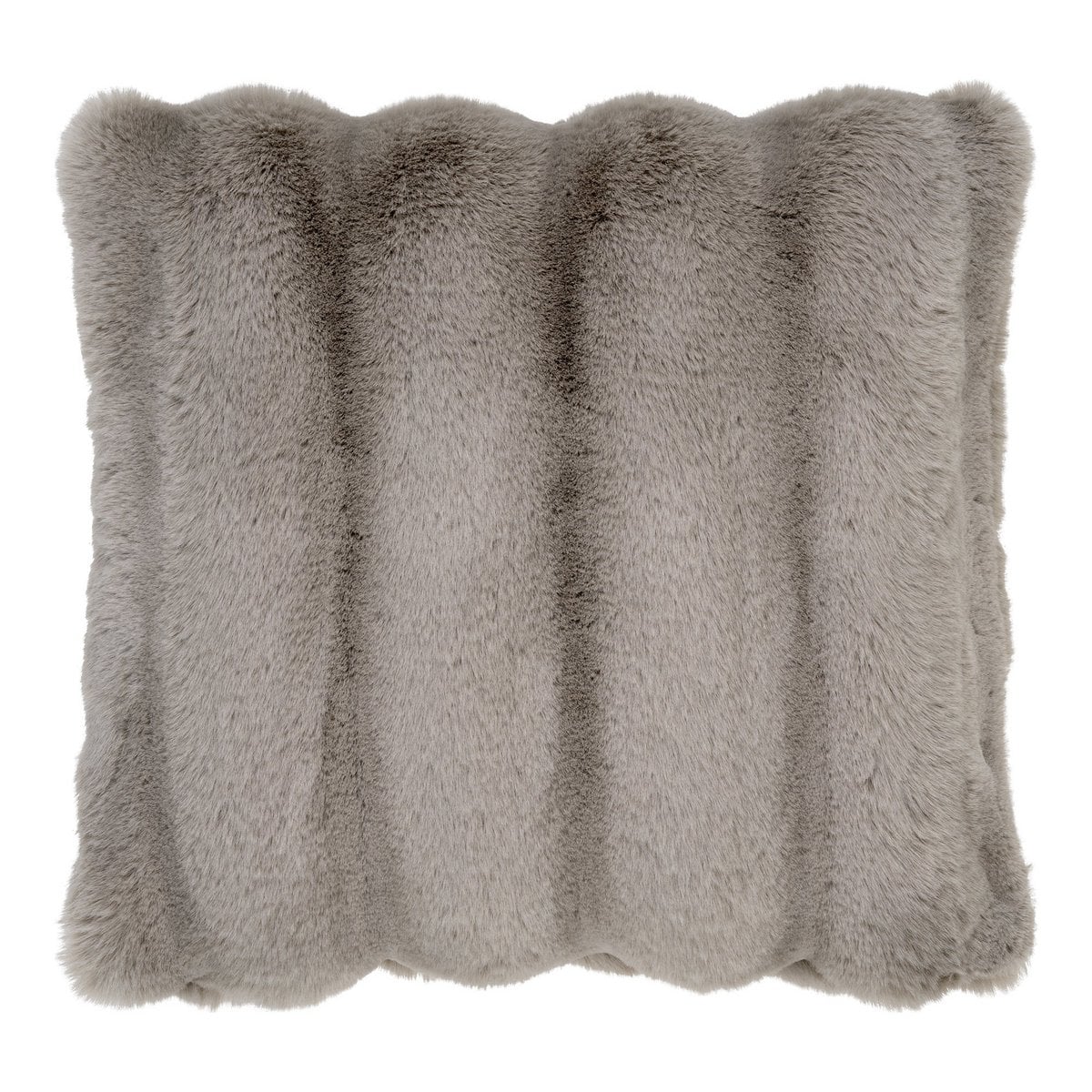 Kussen 45x45 cm beige kunstbont