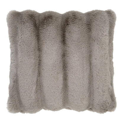Kussen 45x45 cm beige kunstbont