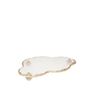 Cloud Tray with Golden Rim 29.5x20.5x4cm